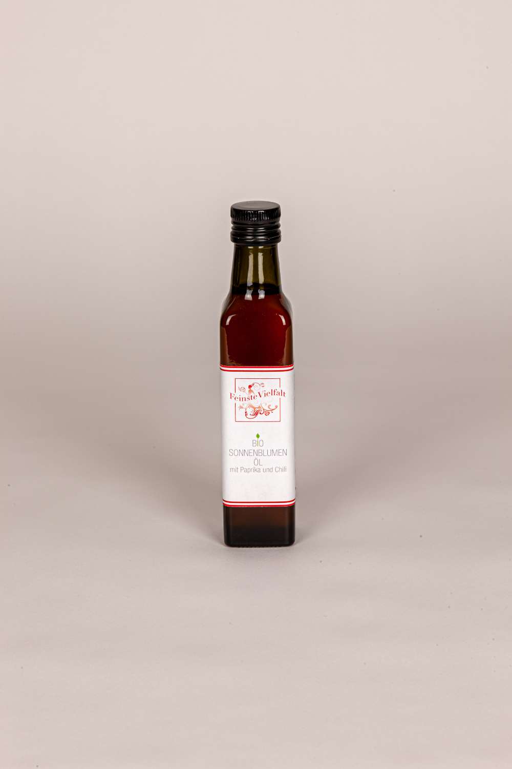 Bio Sonnenblumen-Öl mit Chili und Paprika